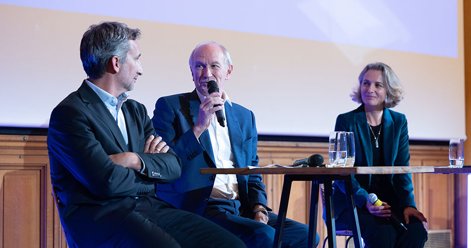 HEC Foundation Annual Meeting 2022 - Eloïc Peyrache, Jean-Paul Agon and Delphine Colson