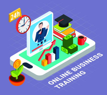 online business training ©macrovector-AdobeStock