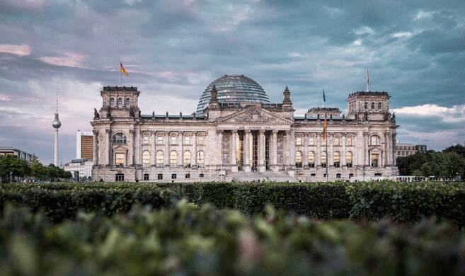 Reichstag building, Berlin, Germany