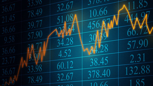 graphic: financial data Sending Signals