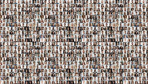 mosaique de personnes - fizkes on Adobe Stock