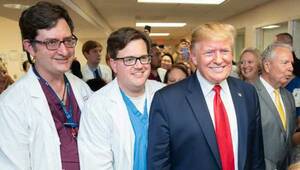 donald trump and doctors - vignette - PICRYL