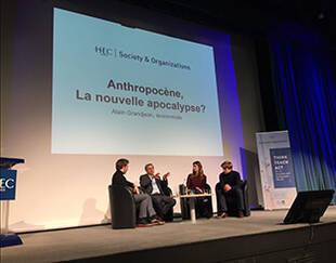 Conférence d'Alain Grandjean à HEC Paris - décembre 2019