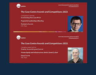 Rodolphe Durand & Denis Gromb - The Case Centre 2022 Awards