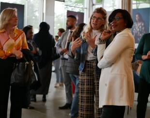 Elisabeth Moreno and Josephine Haquet at HEC Paris