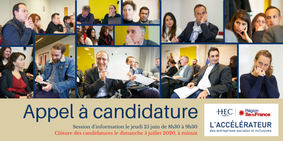 ACCELERATEUR ESS - Appel à candidatures promo 3